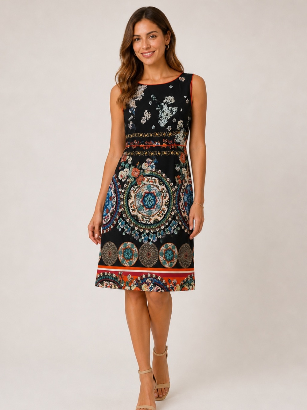Amazing Mandala Boho print dress